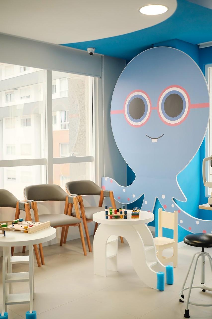 Ambiente acolhedor Oqulum Kids